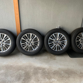 新車外し走行0km 30系ヴェルファイア純正17インチ