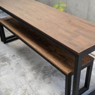 【集成材】ダイニングテーブル&ベンチセット