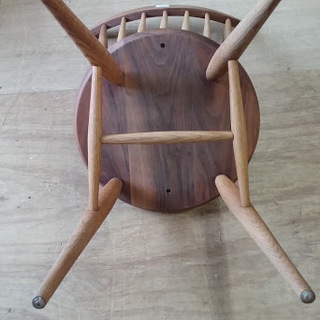 店舗同時販売中】 木製スピンドルチェア メーカー不明-極上美品✨新品