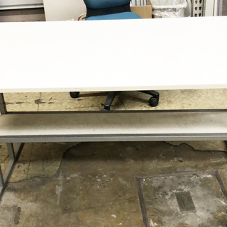 作業台テーブル 頑丈です 180cm×90cm×高さ70cm 板...