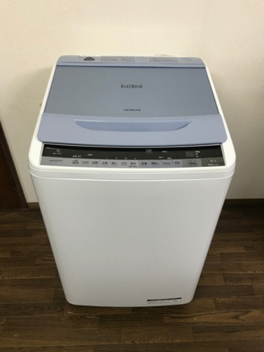 SALE品‼️送料無料/設置無料美品✨BW-7WV/BeatWash/ヒタチ/HITACHI/洗濯機/7kg/2016年製