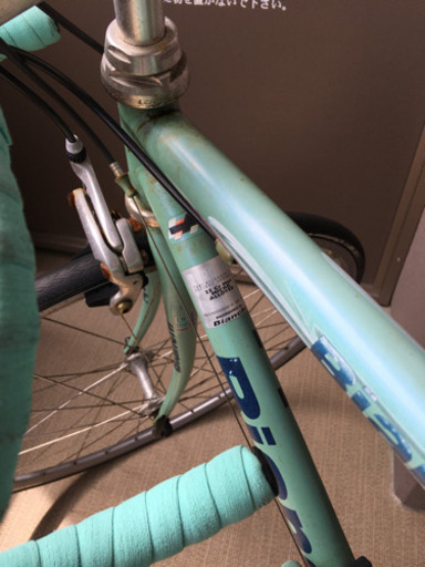 人気のロードバイク Bianchi ロードバイク ビアンキブルー 改造前提厳選
