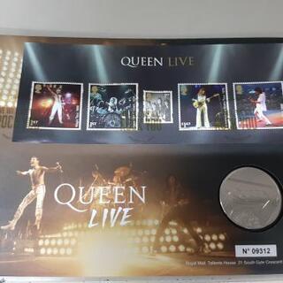 1万個限定！QUEENの切手とコイン