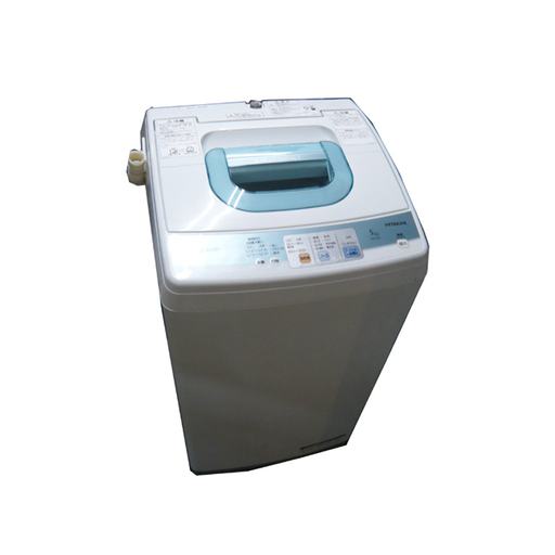 札幌 5.0kg 2010年製 洗濯機 日立 NW-5KR 5kg 全自動洗濯機 家電 本郷通店