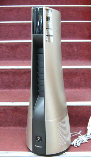 札幌 2019年製 シャープ プラズマクラスター スリムイオンファン PF-JTH1-N HOT＆COOL 暖房機 扇風機 イオン発生機