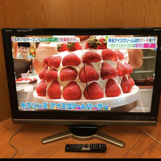 ◎SHARP◎AQUOS DVD/ブルーレイ内臓 液晶テレビ L...