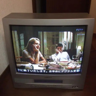 ブラウン管 テレビデオ シャープ VT21-GH5