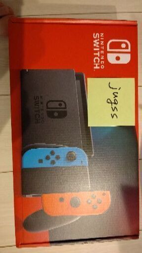 郵送可能 本日手渡し可能 新品未使用  Switch本体ネオン