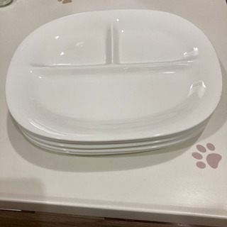 白いプレート皿　5枚