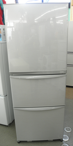 西岡店 冷蔵庫 340L 大型 2012年製 東芝 シルバー CR-34ZY 300Lクラス