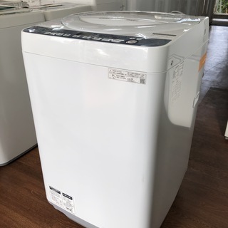 リサイクルショップどりーむ天保山】2629 洗濯機 シャープ ES-T711-W 