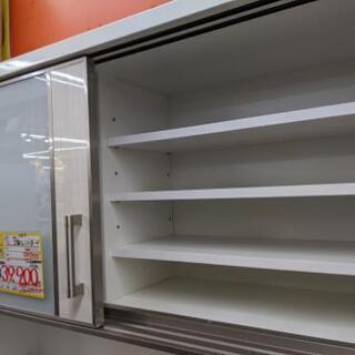 【おすすめ品】参考定価¥79,800 NITORI ニトリ 2面レンジボード 幅120cm×奥行50cm×高さ207cm ハイカウンター スチームオーブン対応♬