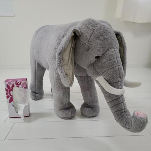 お取引中 座れるぬいぐるみゾウ ジャッキー 阿波川端のベビー用品 おもちゃ の中古あげます 譲ります ジモティーで不用品の処分