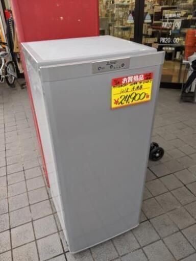 【6ヵ月保証】参考定価￥60,500 2018年 MITSUBISHI 三菱 121L 冷凍庫 MF-U12B-S 庫内霜取り不要の「ファン式」♬