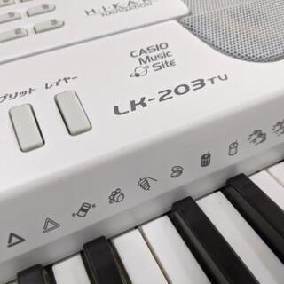 CASIO カシオ 電子キーボード LK-203TV カシオ 光ナビゲーション電子