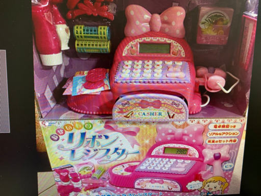 売切れ人気のお買い物リボンレジスターままごと遊びと電子レンジの2点セット そら 尼崎のおもちゃ 知育玩具 の中古あげます 譲ります ジモティーで不用品の処分