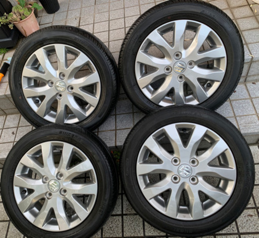 スズキ ワゴンr純正ホイール 14インチ Ti 東郷のタイヤ ホイールの中古あげます 譲ります ジモティーで不用品の処分