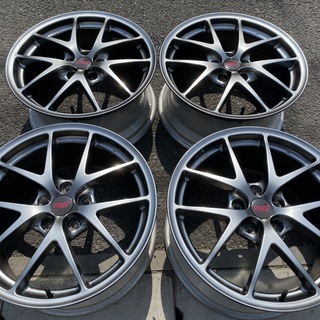 スバル WRX STI タイプS 純正 BBS製 鍛造 軽量 ☆ 8.5J ×18 +55 5H