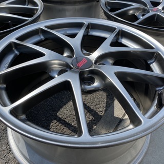 スバル WRX STI タイプS 純正 BBS製 鍛造 軽量 ☆ 8.5J ×18 +55 5H