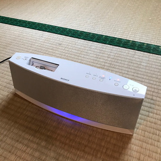 iPhoneもOK ウォークマン用　ドックスピーカー