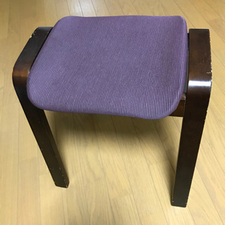 ニトリ　椅子　木製スツール