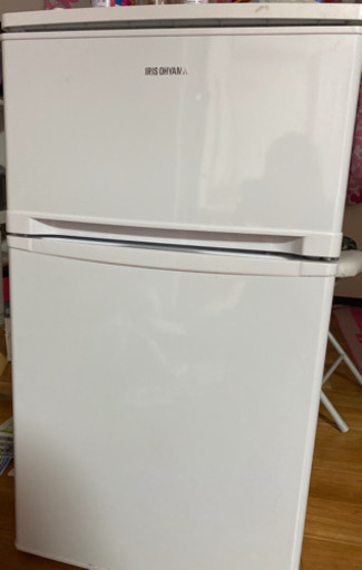 アイリスオーヤマAF81W 冷蔵庫2ドア81L