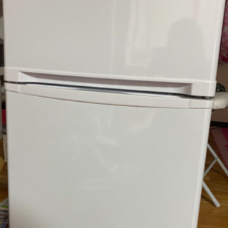 アイリスオーヤマAF81W 冷蔵庫2ドア81L 
