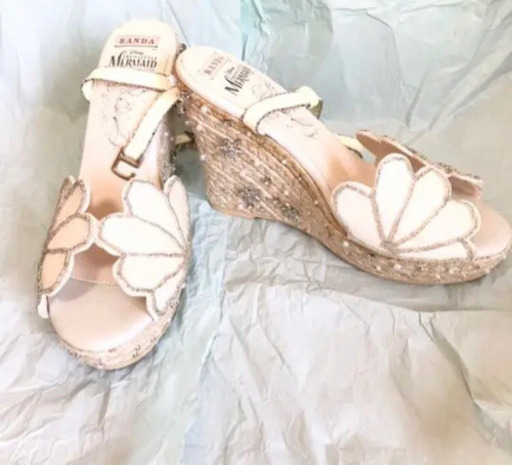新品 未使用 アリエル ×RANDAコラボサンダル　人気