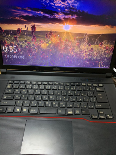 ノートパソコン美品！！！富士通windows10 PRO