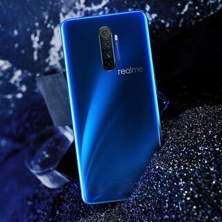 新品 Realme X2 Pro 8GB 128GB ブルー 日本語対応 ガラス保護フィルム 