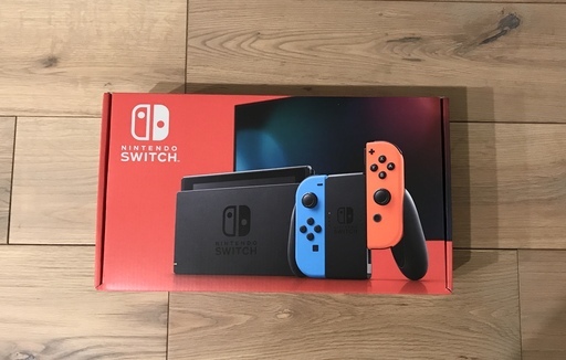 【新品未使用】任天堂スイッチ　ネオンブルー　バッテリー持ちが長くなった新型モデル