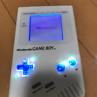 ゲームボーイ バックライト装着品&ゲームボーイ&専用モバイルバッテリー