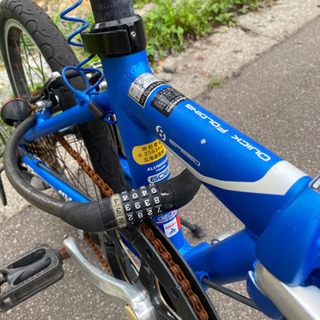 アルブレイズ 8速 アルミフレーム 折り畳み自転車