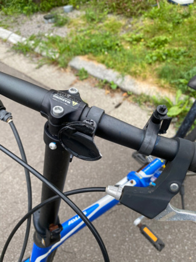 アルブレイズ　8速　アルミフレーム　折り畳み自転車