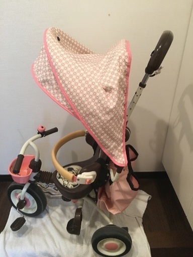 ミニーちゃん 三輪車 説明書付き とも 大阪の三輪車の中古あげます 譲ります ジモティーで不用品の処分