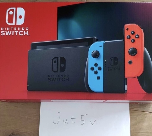 新品未使用】任天堂スイッチ ネオンブルー バッテリー持ちが長く
