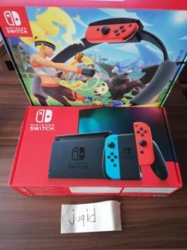 即日取引可能　Nintendo Switch ネオン　＋　リングフィットアドベンチャー