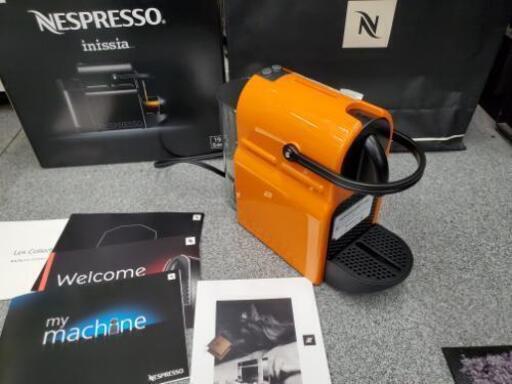ネスプレッソ コーヒーメーカー イニッシア 　希少オレンジ C40OR