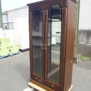 【中古】ガラスショーケース ３０コレクション　ソアレ  真木家具製作所　F-NA-465-0728A 中古】ガラスショーケース 30コレクション ソアレ 真木家具製作所 F