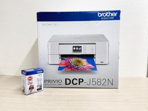 エココロ上北沢☆【未使用品】ブラザー brother A4インクジェット複合機 インク付属