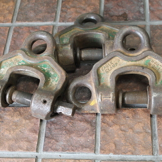 SBB-1 ねじ式全方向クランプ イーグル・クランプ 1t 3個セット【リライズ市川行徳店】【店頭取引限定】【中古】2400020020459 SBB-1 ねじ式全方向クランプ イーグル・クランプ 1t 3個セット