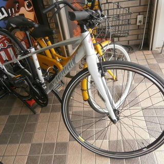 【引取限定】クロスバイク　スタンド付　スペシャライズド　自転車　...