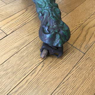 サークル　ハンガーラック　ラウンド　ビンテージ　アンティーク　店舗什器　ポール　回転