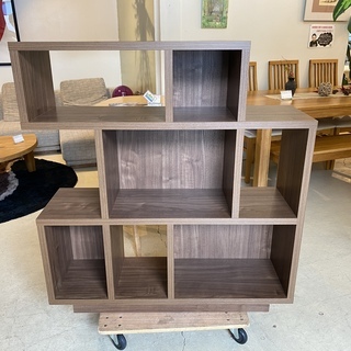 シェルフ フリーラック 棚 茶 中古品