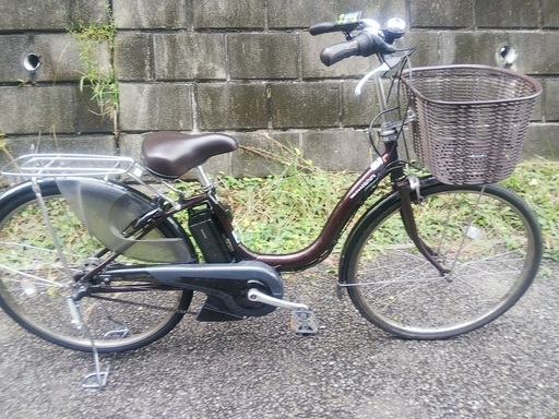 YAMAHA　2018モデル　26インチ　電動アシスト　ブラウンカラー　　2年使用