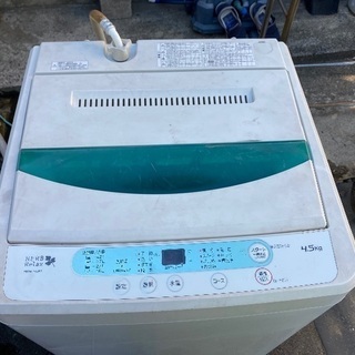 全自動洗濯機　4.5k 2015年製　