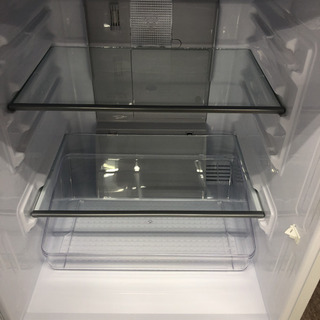 極上品 SHARP ガラストップ冷凍冷蔵庫 SJ-GD14C-W 2017年