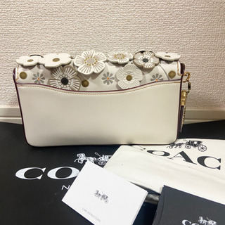 ショルダーバッグ 新品 COACH コーチ ティーローズ ディンキー 