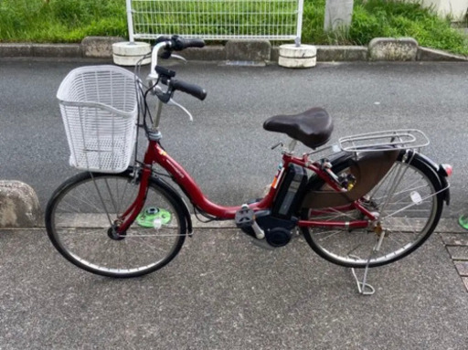 ヤマハ　電動自転車　大容量バッテリー