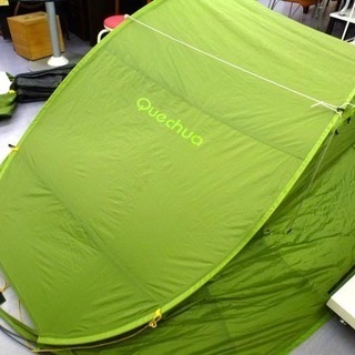ケシュア テント 2” seconds 4人用 グリーン ワンタッチ ポップアップ